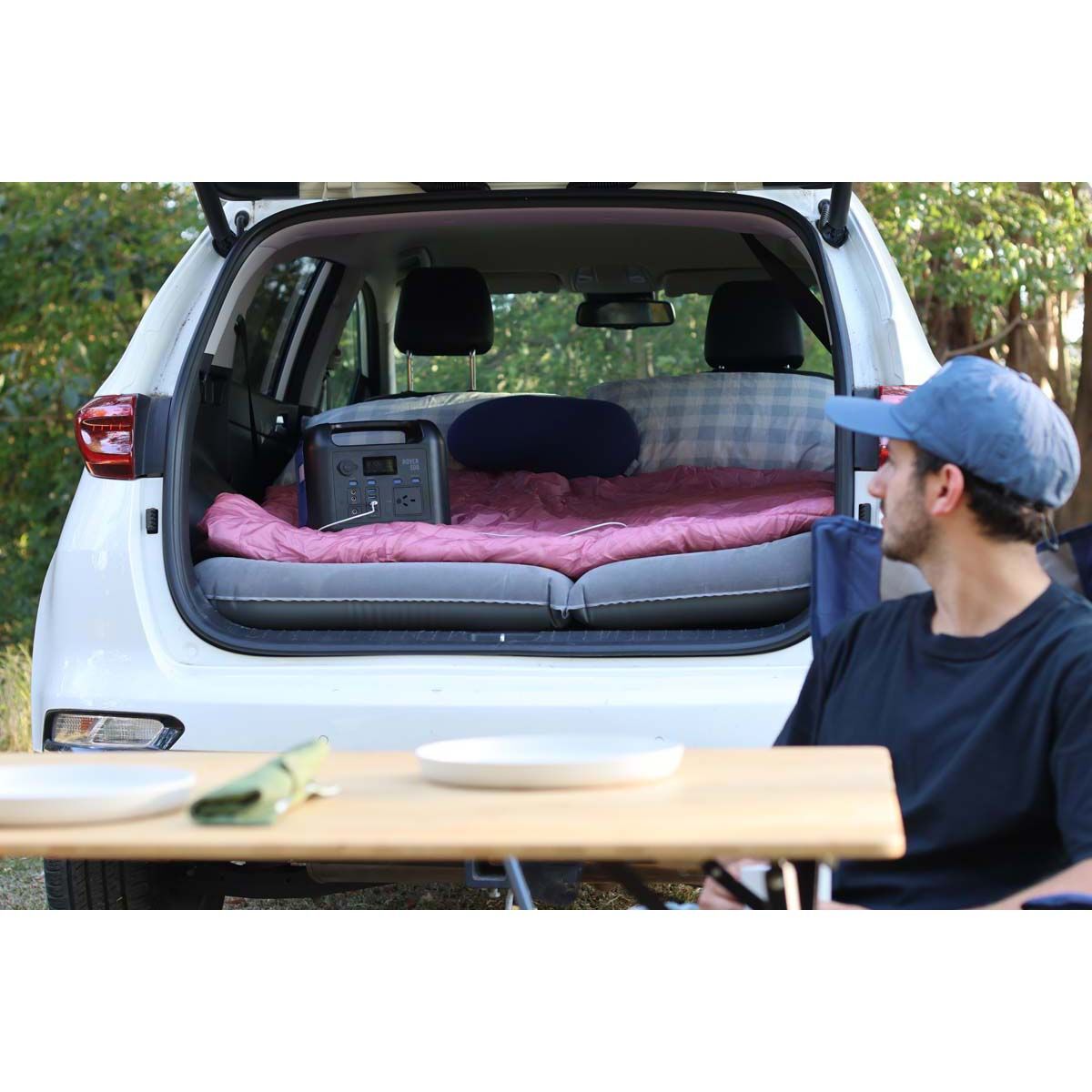 Wanderer Inflatable Car Camping Air Mattress, , bcf_hi-res