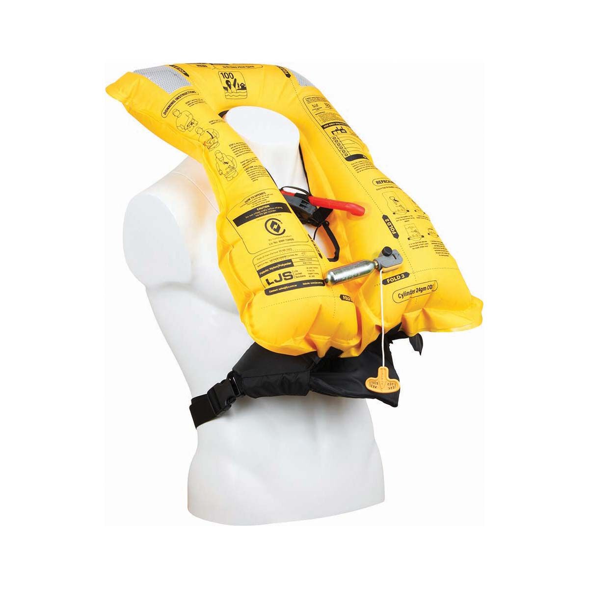 Tidal Manual Inflatable Waist Belt PFD L100, , bcf_hi-res
