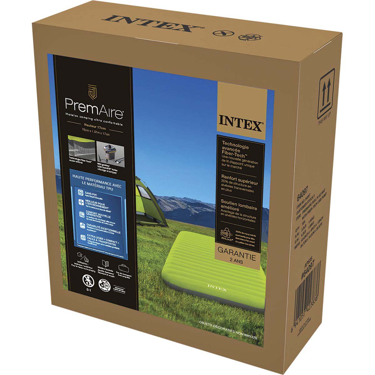 Intex DuraBeam TPU Camping Mat Single, , bcf_hi-res