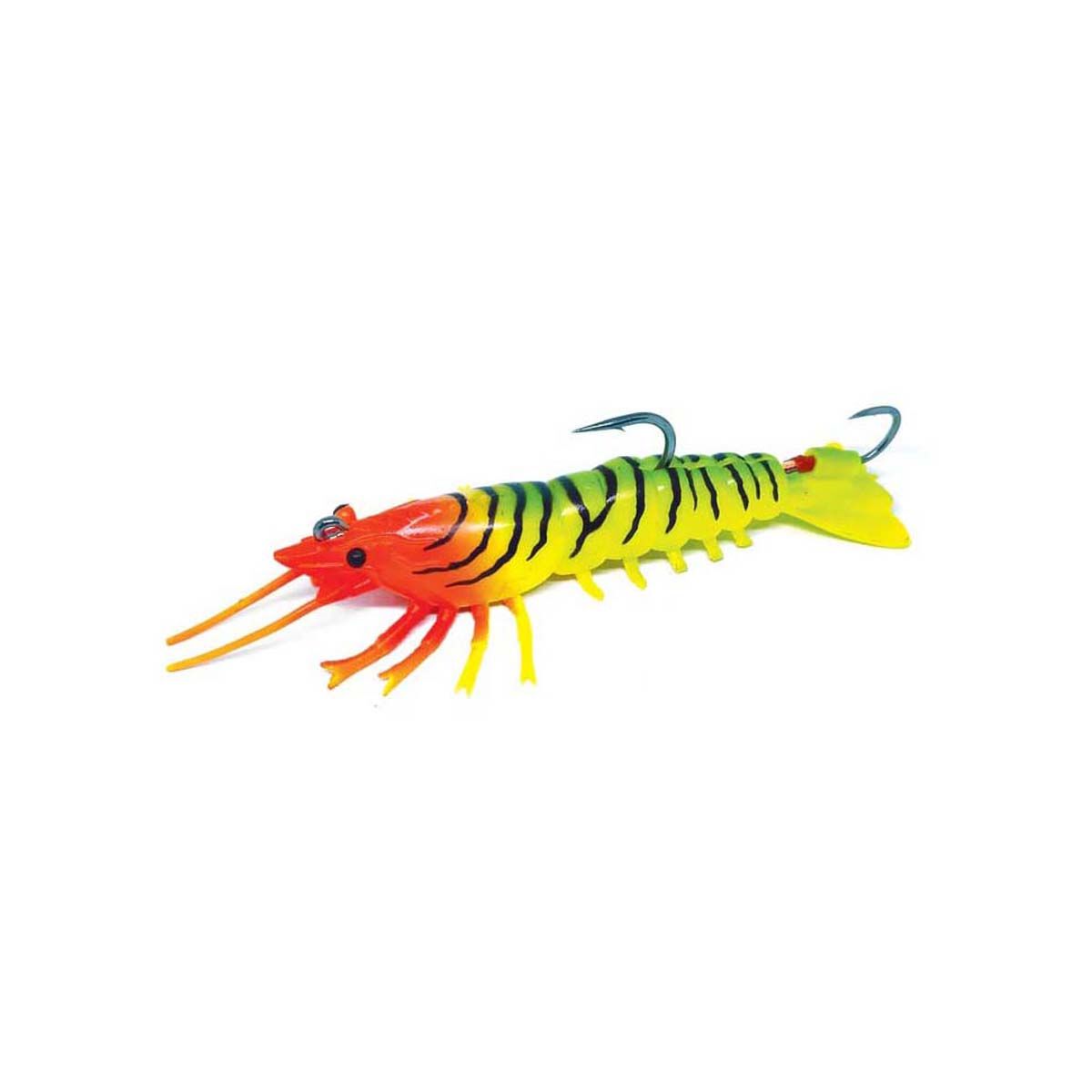 Barambah Stinger Shrimp Finesse Soft Plastic Lure 90mm Gunner, Gunner, bcf_hi-res