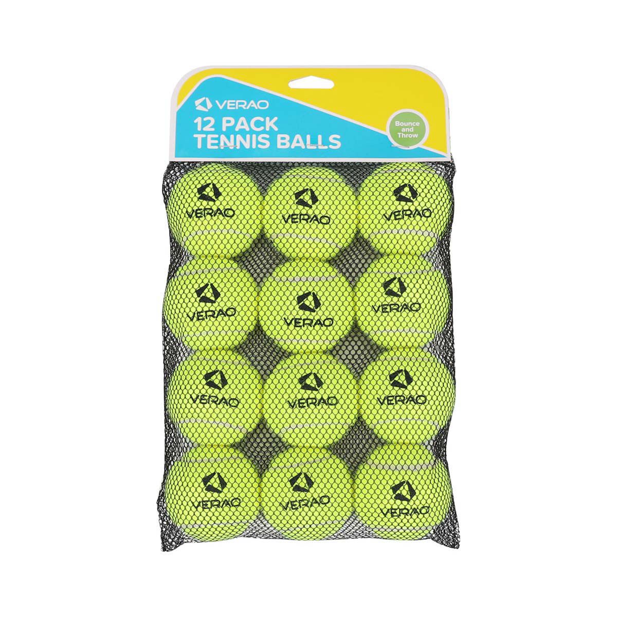 Verao Tennis Balls 12 Pack, , bcf_hi-res
