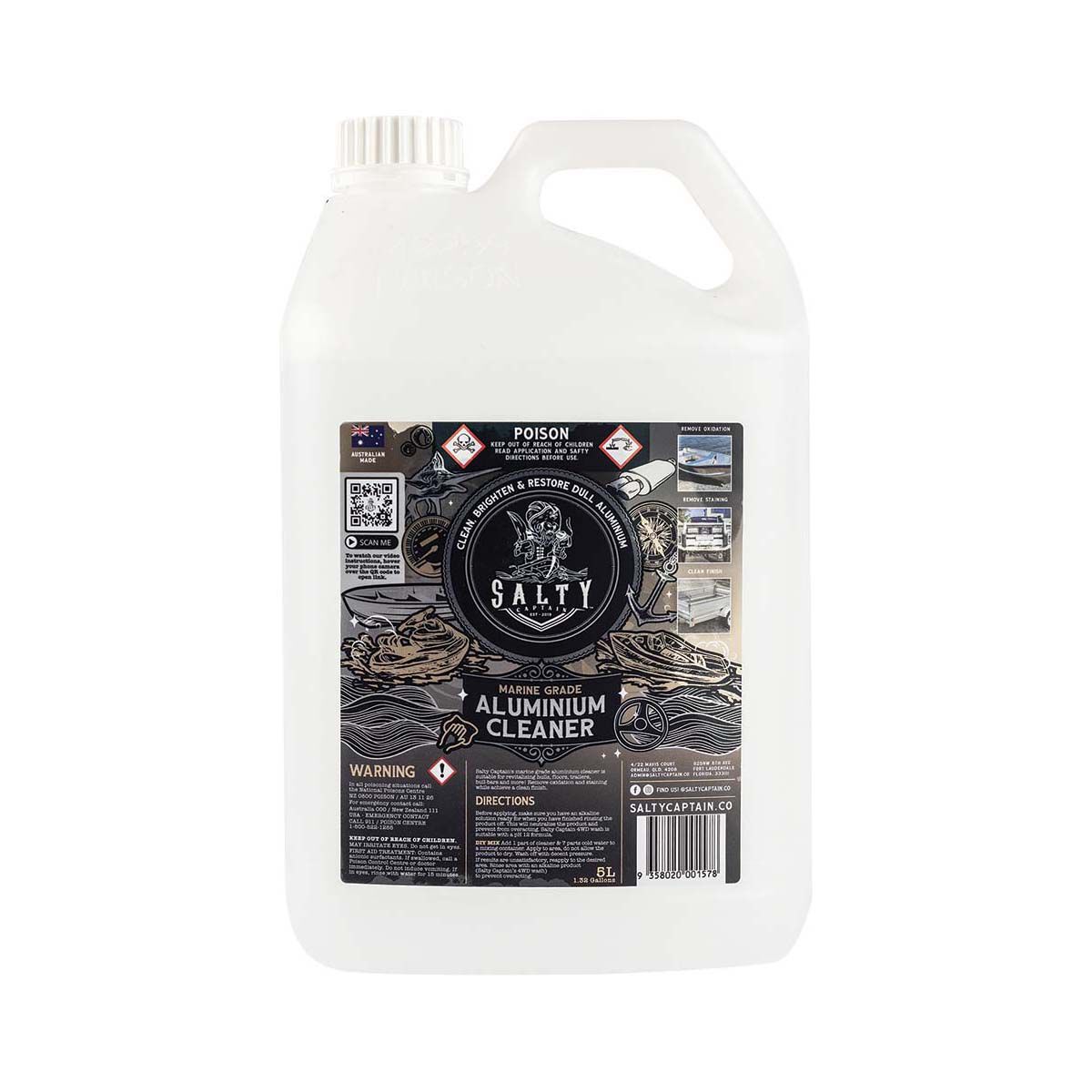 Salty Captain Aluminium Cleaner 5L BCF