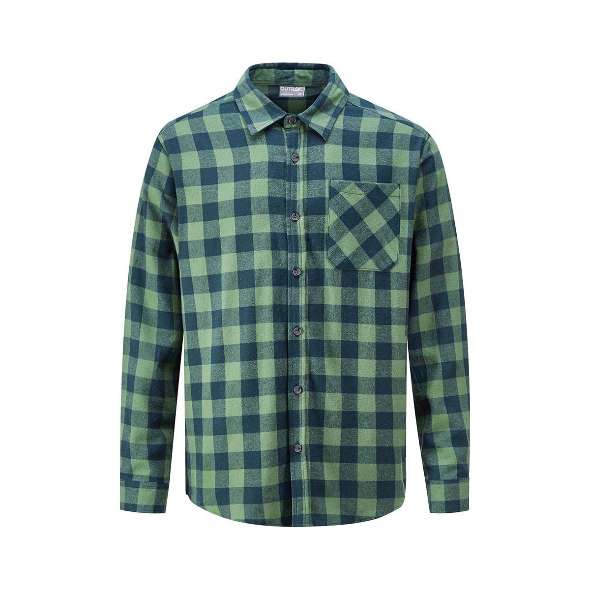 美品 GREENCLOTHING WOOL FLANNEL SHIRTS GREEN CLOTHING グリーンクロージング】WOOL FLANNEL SHIRTS