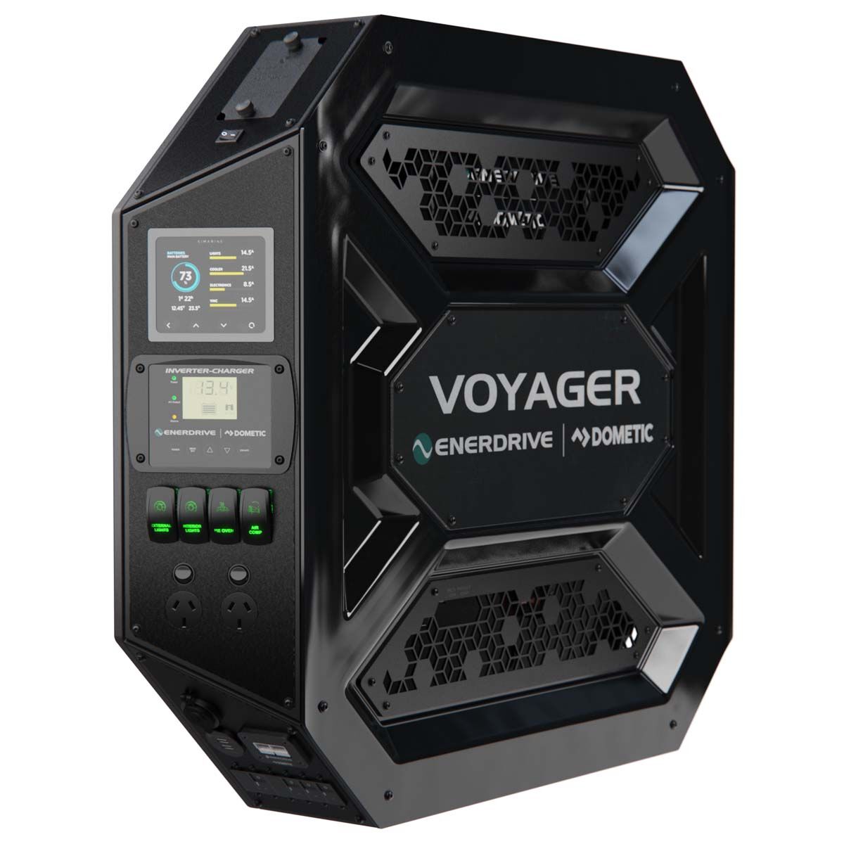 Enerdrive Voyager Power System Left Black, , bcf_hi-res