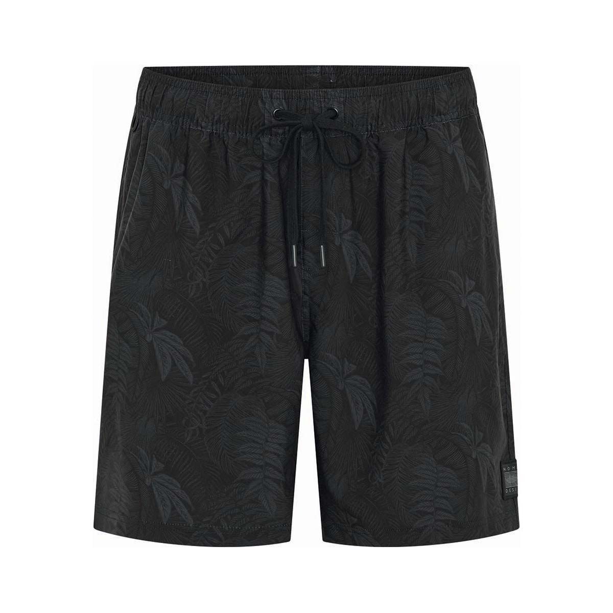 Nomad Men's Tropics Volley Shorts Charcoal 30, Charcoal, bcf_hi-res