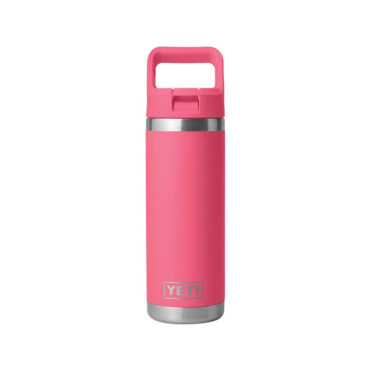 YETI&reg; Rambler&reg; Straw Bottle 18 oz (532 ml), Tropical Pink, bcf_hi-res