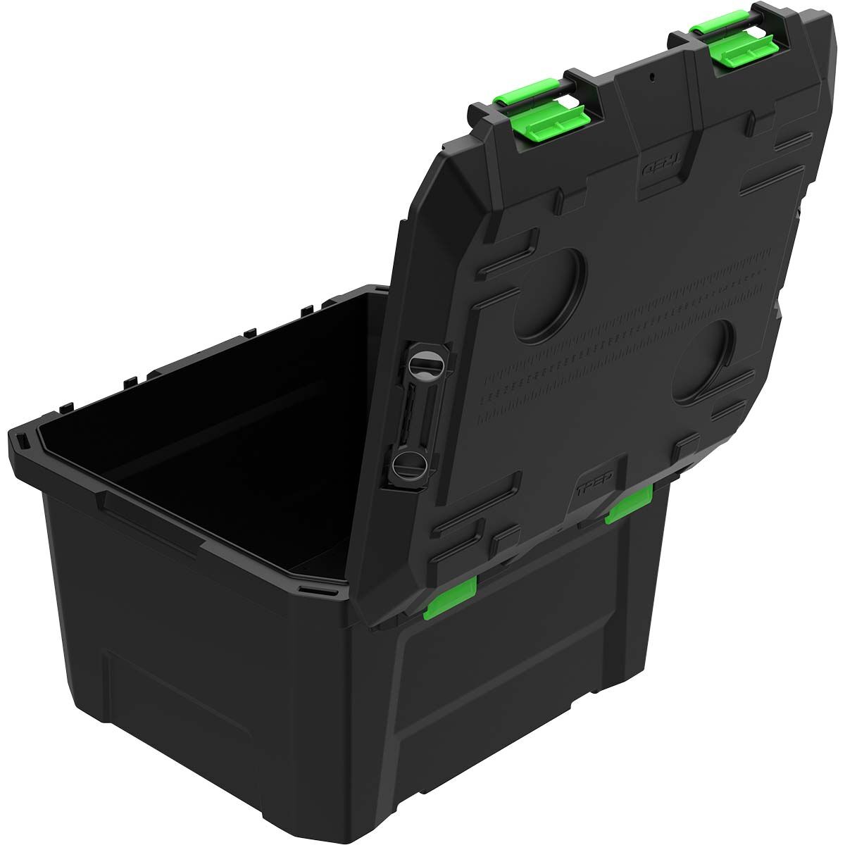 TRED Mid Storage Box 65L Black Green, Black Green, bcf_hi-res