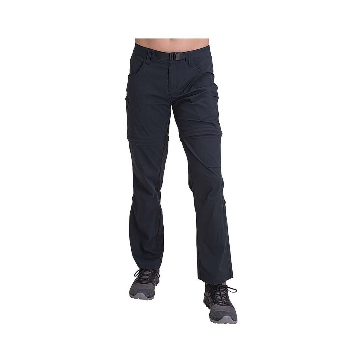 Macpac Women's Rockover Convertible Pants, Black, bcf_hi-res