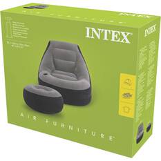 Intex Inflatable Ottoman and Lounger Set, , bcf_hi-res