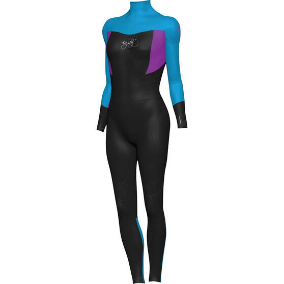 Crystal Girls Steamer Wetsuit 3 / 2mm, Blue, bcf_hi-res