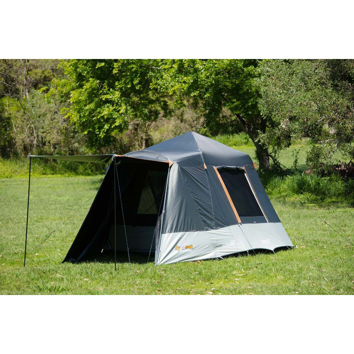 OZtrail BlockOut Fast Frame 4 Person Cabin Tent BCF