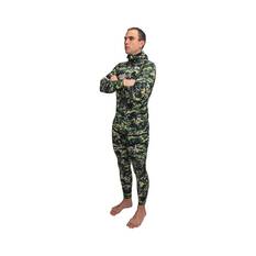 Adreno Men's Invisi-Skin 2 Piece Wetsuit 5mm, Green, bcf_hi-res