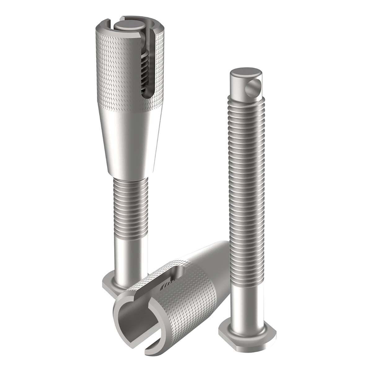 TRED Threaded Mounting Pins 115mm BCF