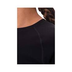 Macpac Women's Geothermal Long Sleeve Top, Black, bcf_hi-res