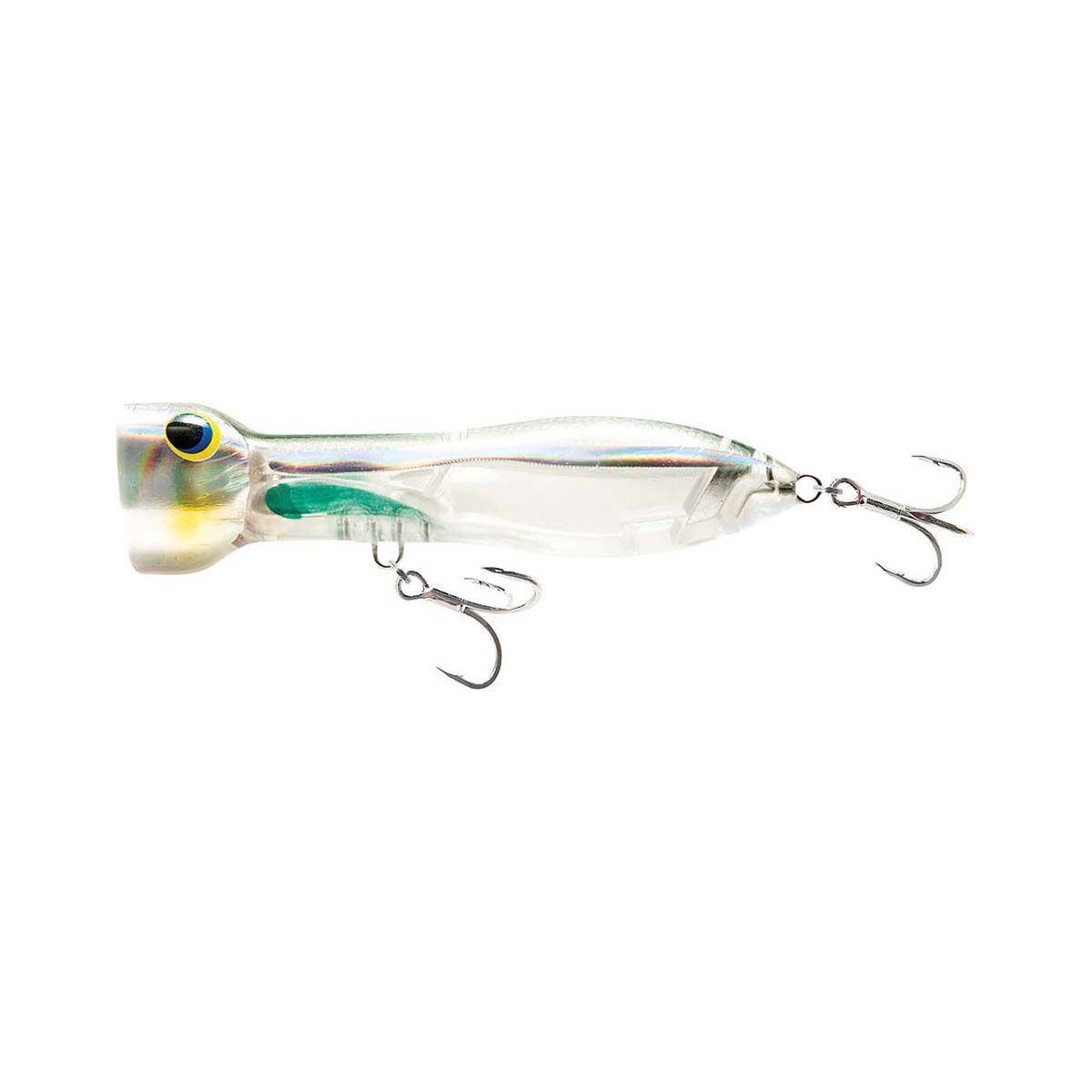 Nomad Chug Norris Surface Popper Lure 95mm Holo Ghost Shad, Holo Ghost Shad, bcf_hi-res