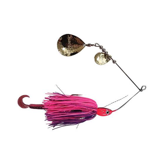 Gangster Bidgee Bait Spinner Bait Lure 3/4oz Pink Purple, Pink Purple, bcf_hi-res