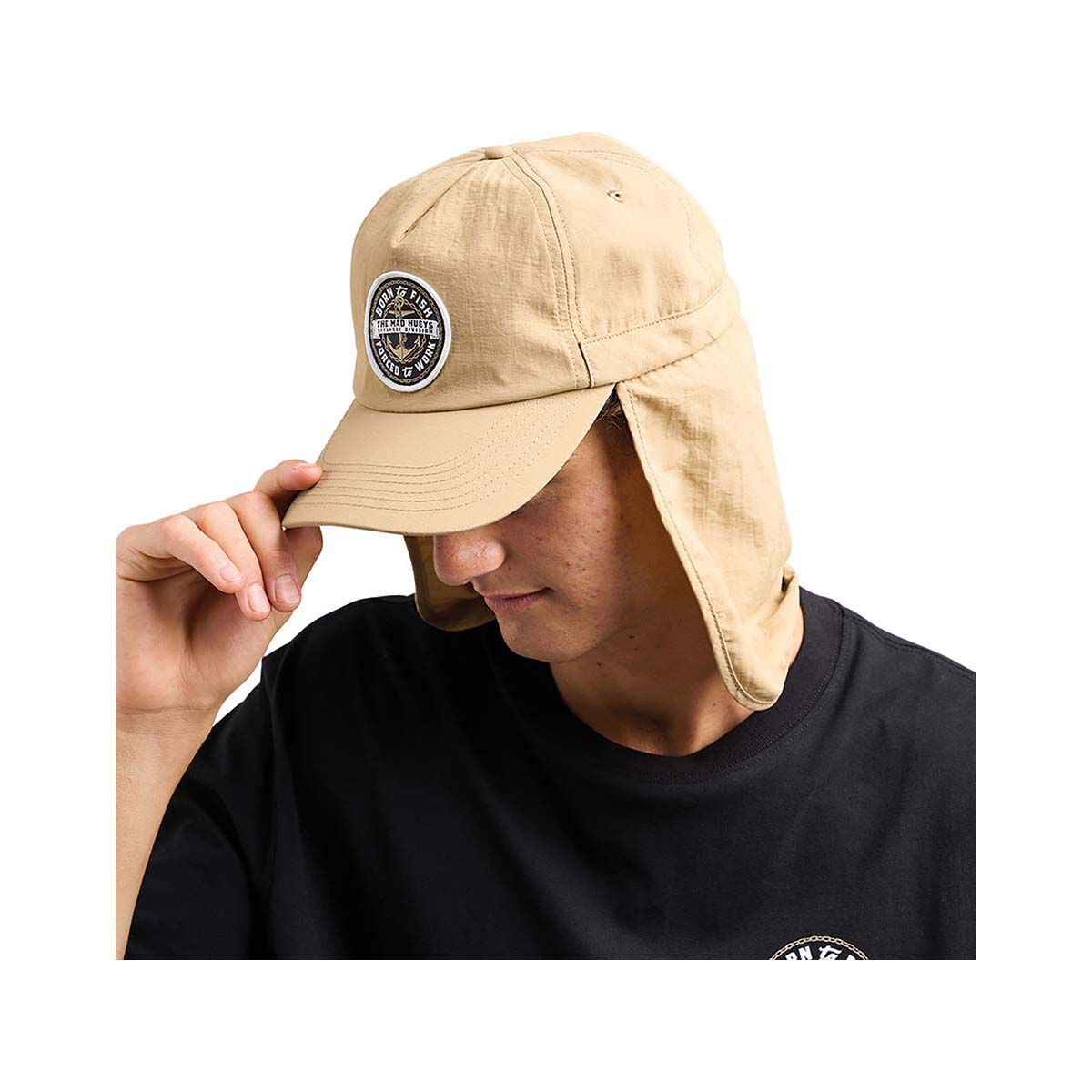 The Mad Hueys Men&rsquo;s Born To Fish Legionnaire Cap, , bcf_hi-res