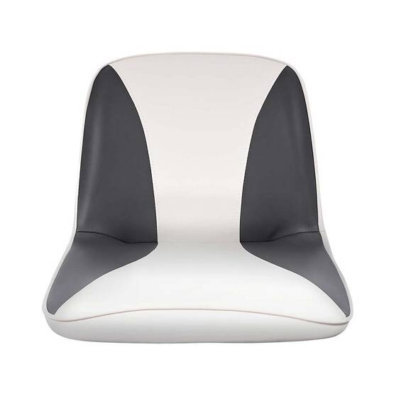 Bowline Comfort Tinnie Seat Charcoal / White, Charcoal / White, bcf_hi-res