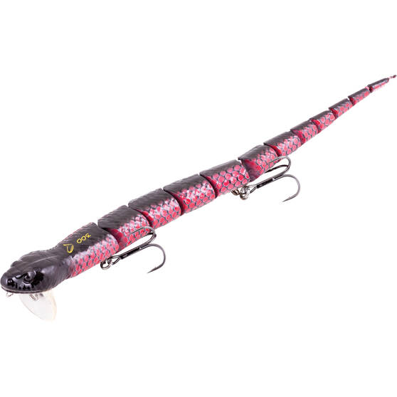 Savage 3D Snake Surface Lure 30cm Red Belly Black Snake 57g, Red Belly Black Snake, bcf_hi-res