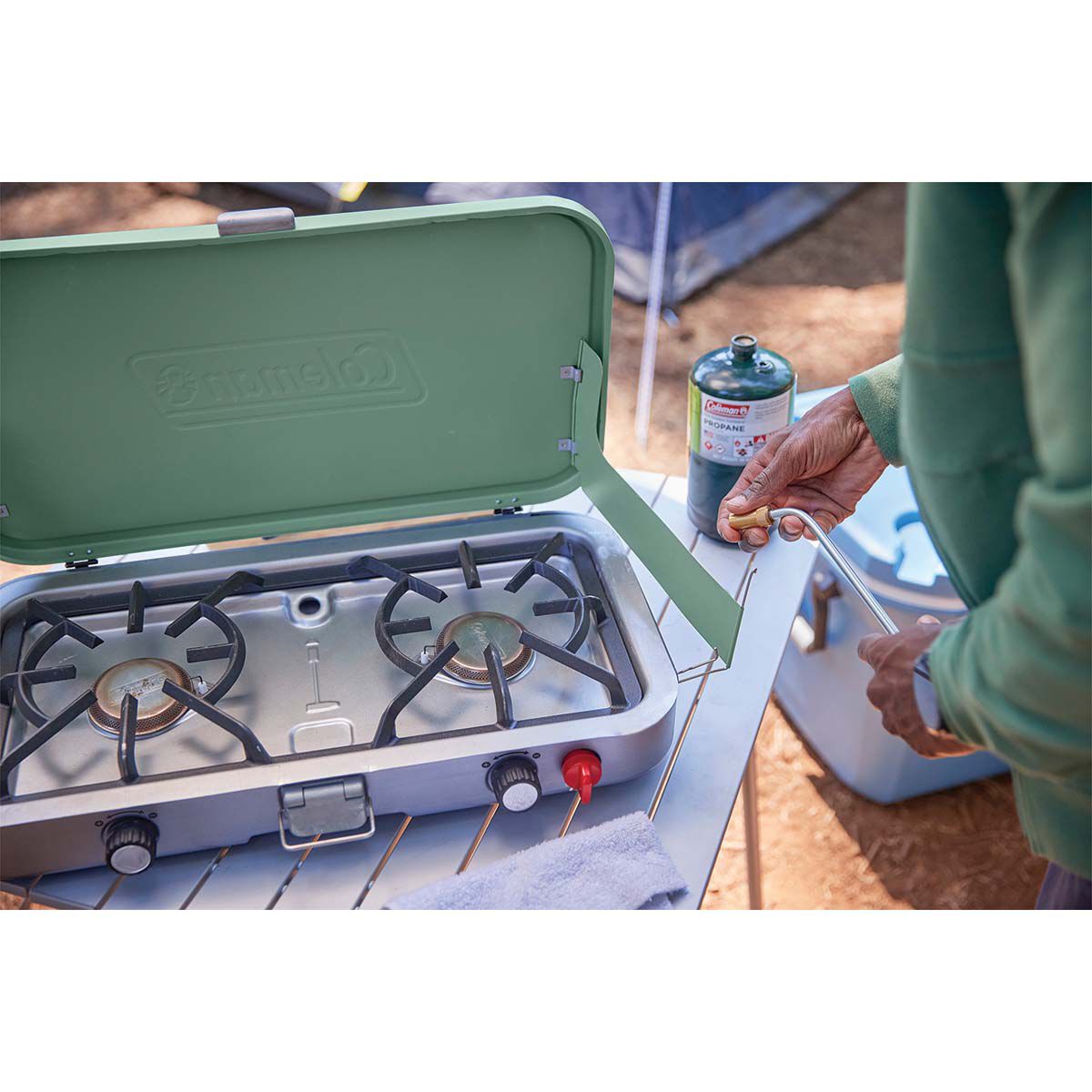 Coleman Cascade 3in1 Two Burner Stove BCF