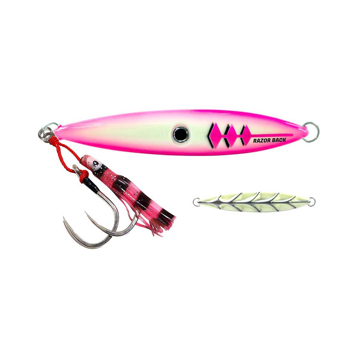 Synotek Razor Back Jig Lure 90g Full Glow, Full Glow, bcf_hi-res