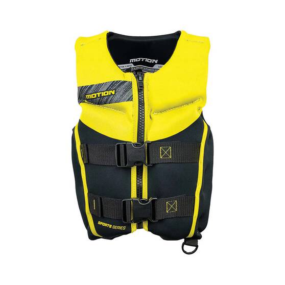 Motion Youth Neo Sport Level 50 PFD Yellow, Yellow, bcf_hi-res