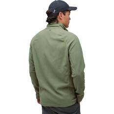 Macpac Men's Tui Fleece Pullover V6, Green, bcf_hi-res