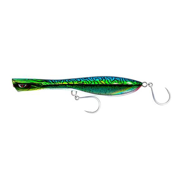 Nomad Dartwing Floating Stickbait Lure 220mm Silver Green Mackerel, Silver Green Mackerel, bcf_hi-res
