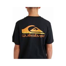 Quiksilver Youth Omni Wave Short Sleeve Tee, Black, bcf_hi-res