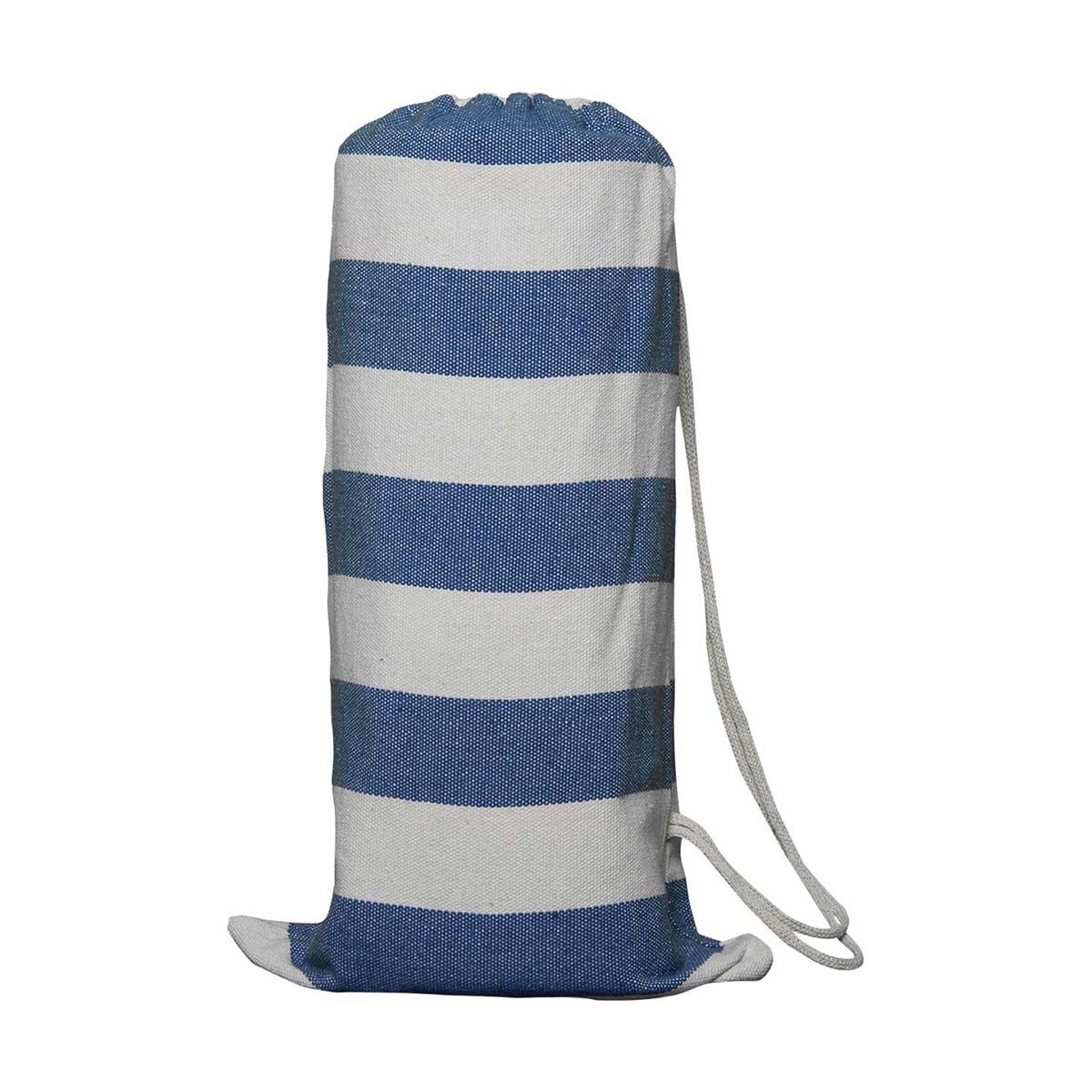 Wanderer Nautical Stripe Double Hammock, , bcf_hi-res