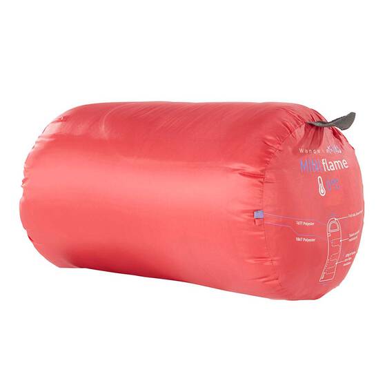 Wanderer MiniFlame 0C Hooded Sleeping Bag Pink / Purple, Pink / Purple, bcf_hi-res