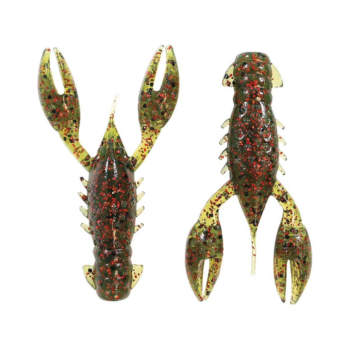 ZMan TRD CrawZ Soft Plastic Lure 2.5in 6 Pack Watermelon Red, Watermelon Red, bcf_hi-res