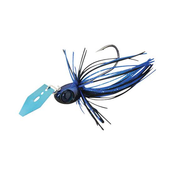 Jackall Derabreak Blade Jig Lure 1/4oz Black Blue, Black Blue, bcf_hi-res