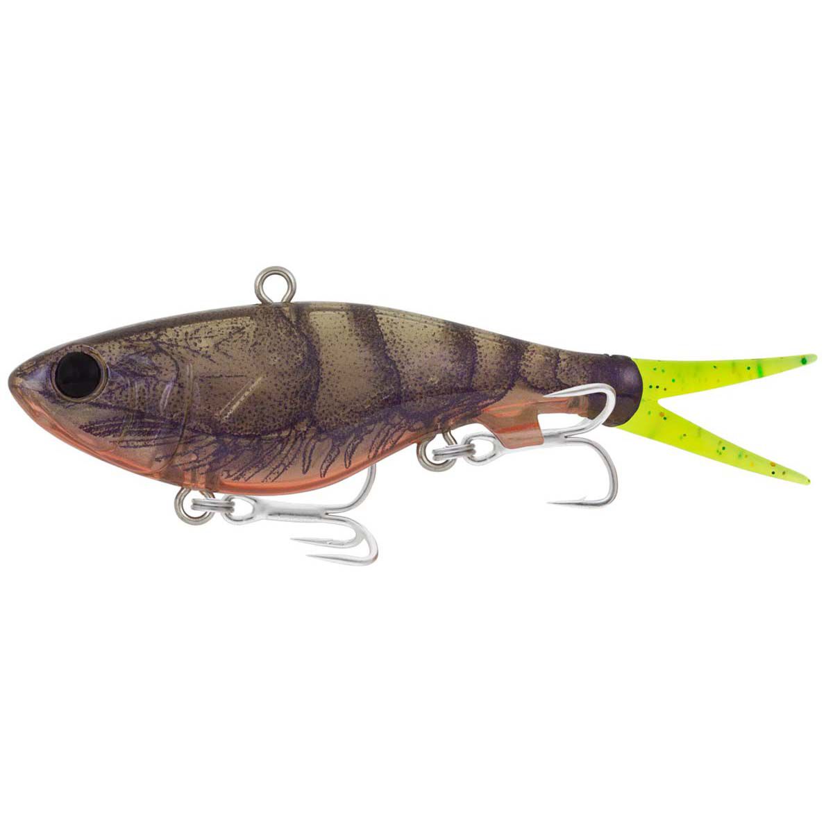 Samaki Hardlicious Vibe Lure 95mm Pearl Prawn, Pearl Prawn, bcf_hi-res
