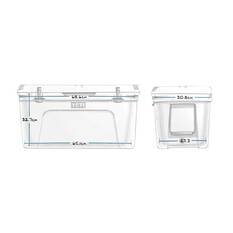 YETI® Tundra® 75 Hard Cooler White, White, bcf_hi-res