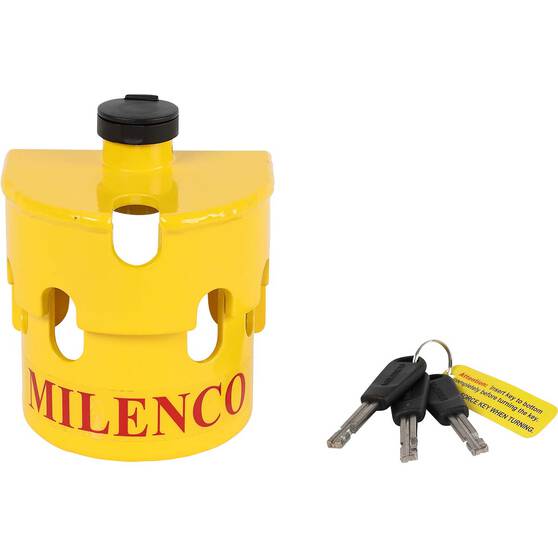 Milenco Australian Hitch-Lock with Chain, , bcf_hi-res