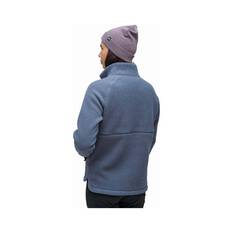 Macpac Women's Fleetwood High Pile Jacket Blue 8, Blue, bcf_hi-res