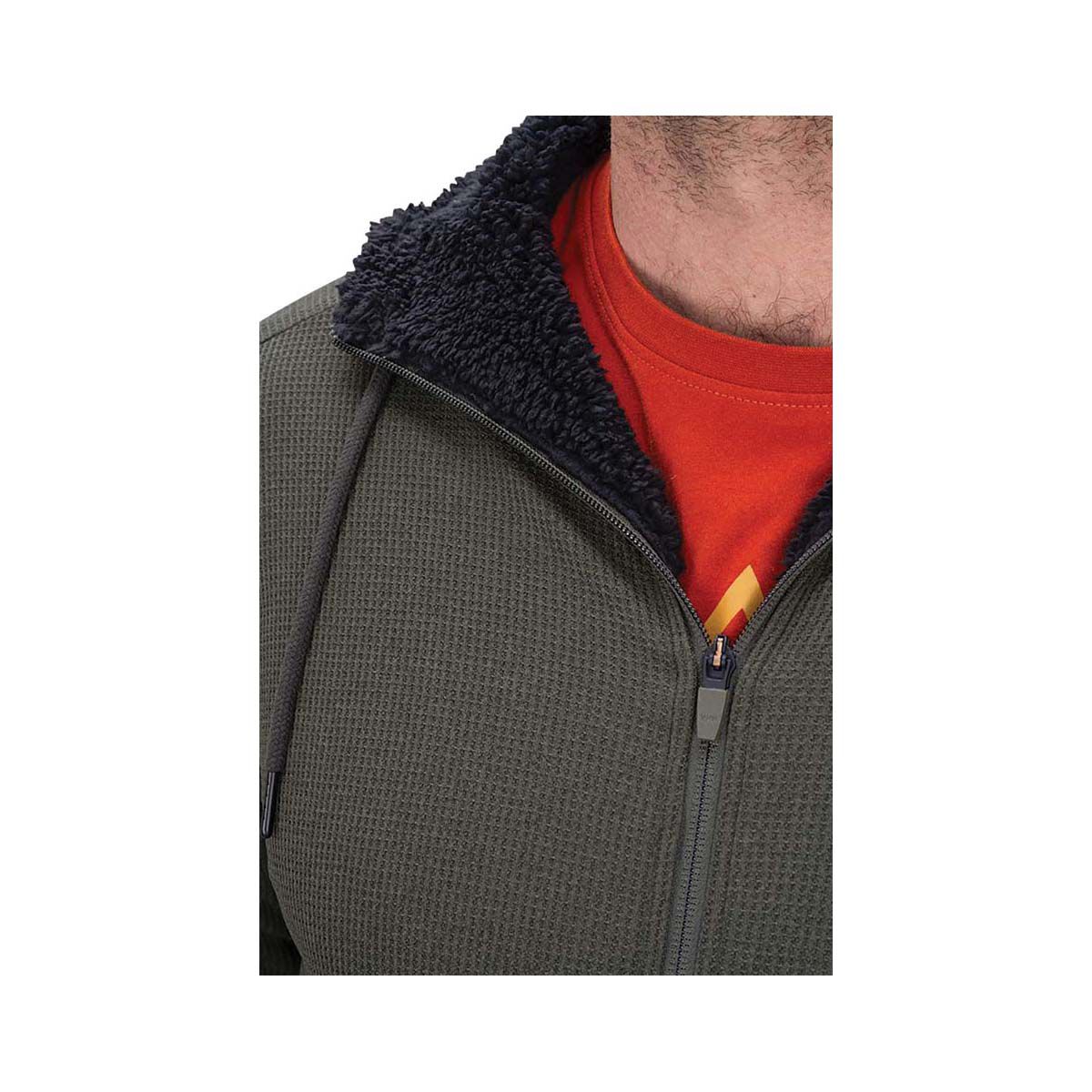 Macpac Men s Waffle Sherpa V3 Hoodie Rosin XL