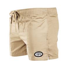 Tide Apparel Men's Yabbies Shorts Khaki 32, Khaki, bcf_hi-res