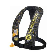 The Mad Hueys Manual Inflatable PFD 150N Skull Black, Skull Black, bcf_hi-res