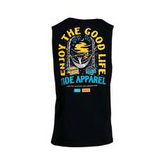 Tide Apparel XXXX Men's The Good Life Tank Black S, Black, bcf_hi-res