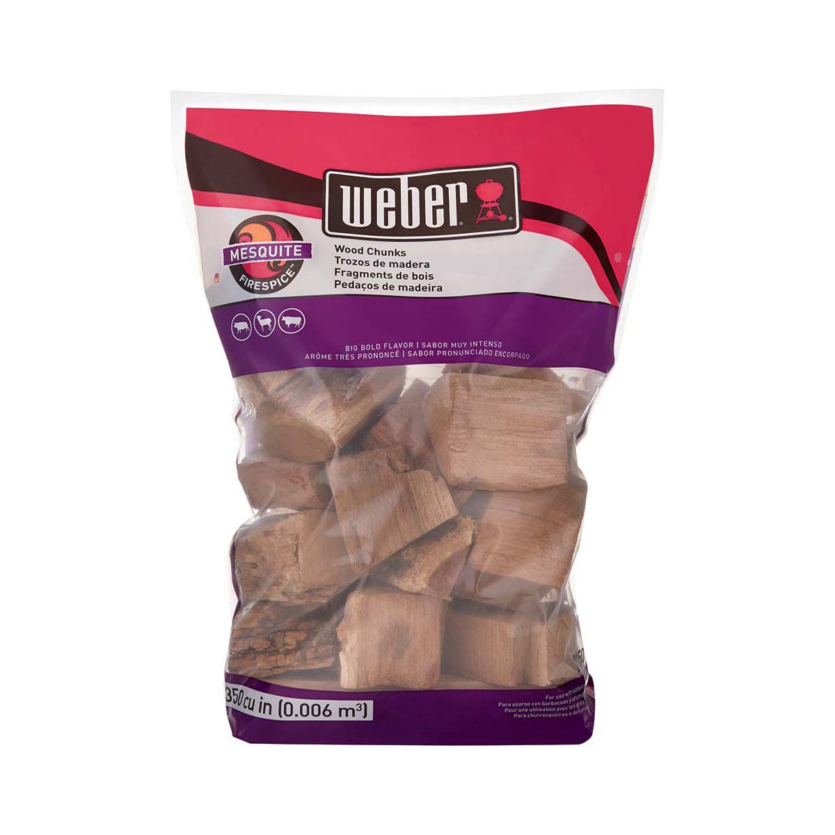 Weber Mesquite Wood Chunks 1.8kg, , bcf_hi-res