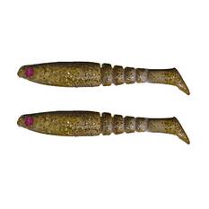 Akame Guppy Soft Plastic Lure 12cm 2 Pack Gold Dust, Gold Dust, bcf_hi-res