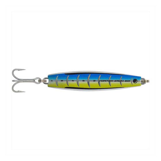 Samaki Vortex Iron Casting Lure 85g Blue Gold, Blue Gold, bcf_hi-res