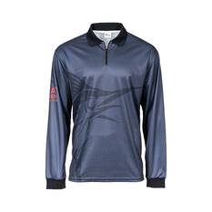The Great Northern Brewing Co. Men's Sublimated Polo, Grey, bcf_hi-res