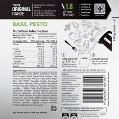 Radix Nutrition Freeze Dried Basil Pesto Original 600kcal, , bcf_hi-res