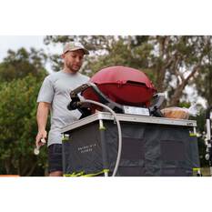 Weber Baby Q Flame Red (Q1000N) LP BBQ, , bcf_hi-res