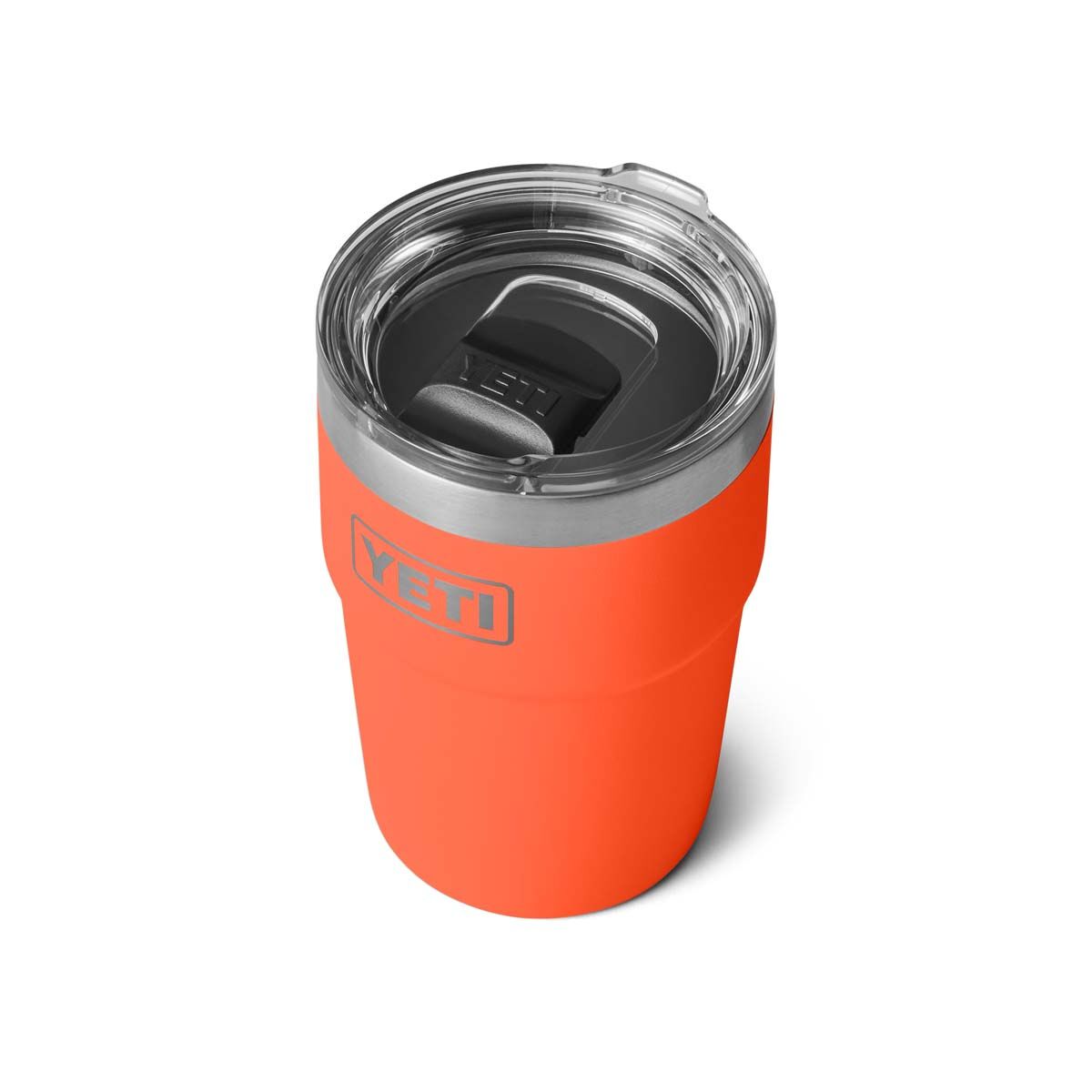 YETI&reg; Rambler&reg; Stackable Cup 16 oz (473ml) Papaya, Papaya, bcf_hi-res