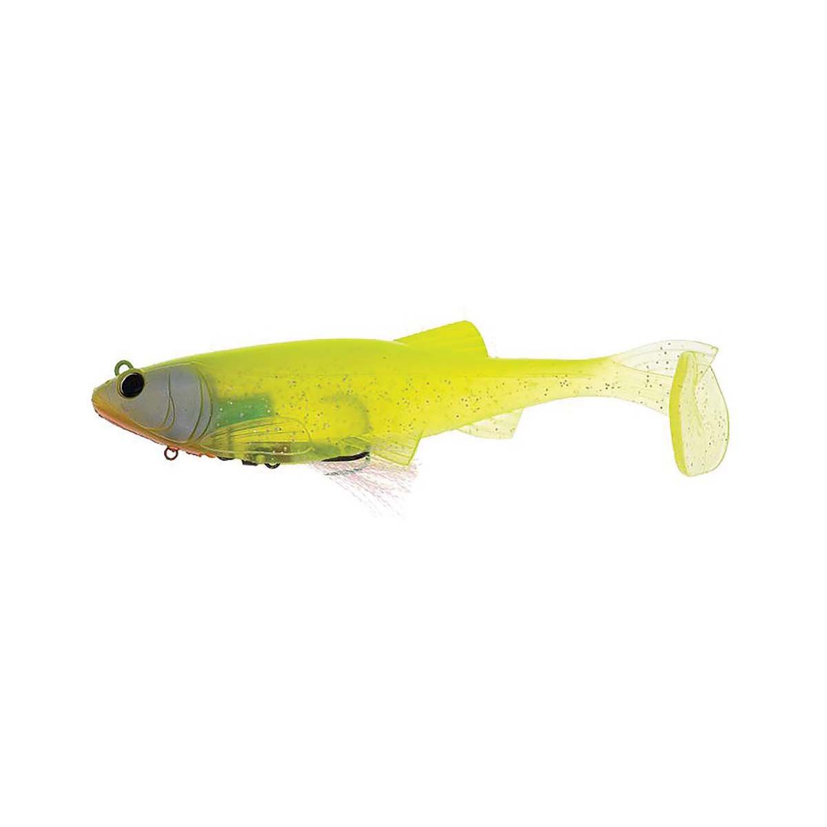 Biwaa Kapsiz Kast HD Swimbait Lure 9in Ghost Chartreuse, Ghost Chartreuse, bcf_hi-res
