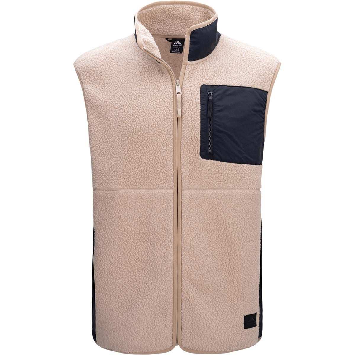 Macpac Men's High Pile Vest Rosin BCF